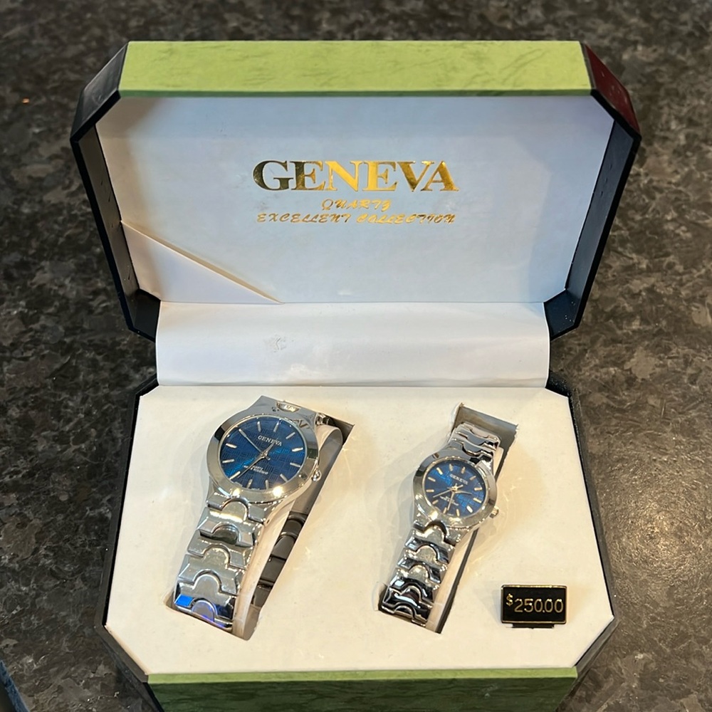 Geneva Watch Set - NEW!